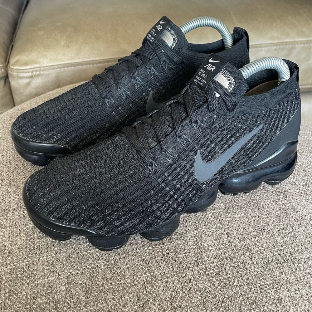 Nike Women’s Air VaporMax Flyknit 3 Running Shoes Sz 6.5 - Picture 4 of 9